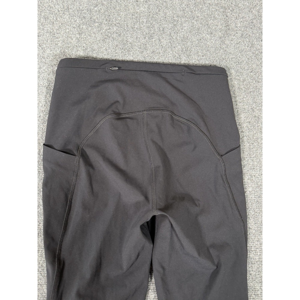Lululemon Swift Speed High-Rise Crop Leggings Womens 6 Black 21" Running Pockets - Picture 15 of 16